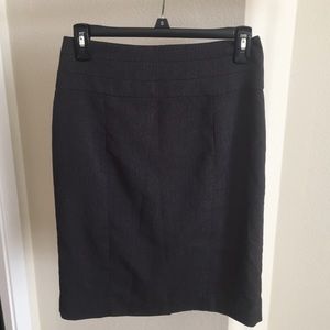H&M Dark gray pencil skirt